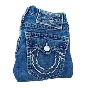 Vintage True Religion Jeans Size 30 BILLY BIG T Blue